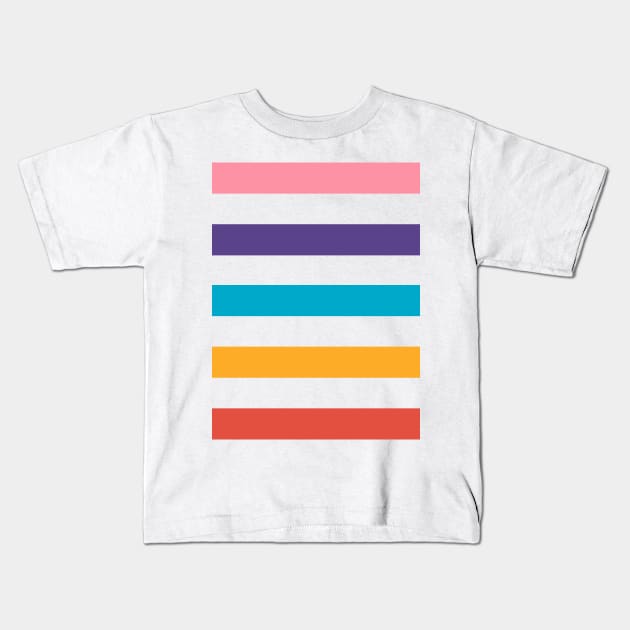 puella magi madoka magica bars Kids T-Shirt by sleafs